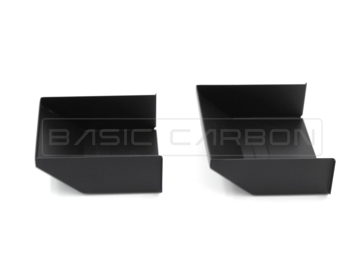 Basic Carbon BMW N43 N47 E81 E87 Aluminium Air Scoop (Inc. 118d, 120i, & 123d) - ML Performance UK