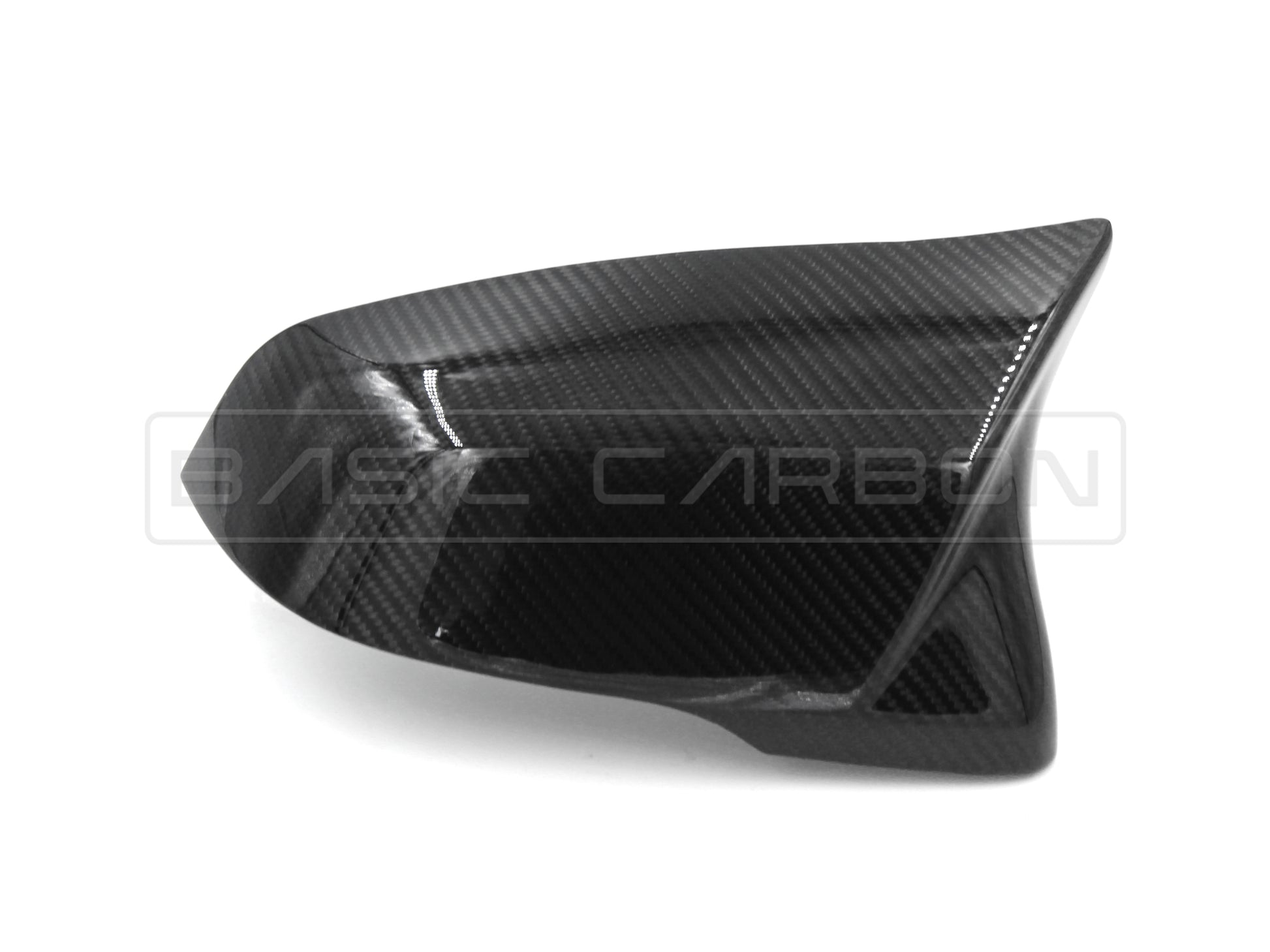 Basic Carbon BMW Toyota Carbon Fibre / Gloss Black Mirror Covers (Inc. F40 M135iX, G29 Z4 and A90 Supra) - ML Performance UK