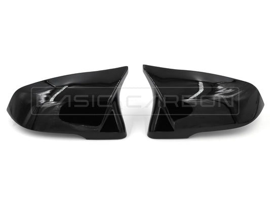 Basic Carbon BMW Toyota Carbon Fibre / Gloss Black Mirror Covers (Inc. F40 M135iX, G29 Z4 and A90 Supra) - ML Performance UK