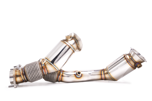 Stone Exhaust BMW S55 F80 F82 F87 Eddy Catalytic Downpipe (M2 Competition, M3 & M4) - ML Performance UK