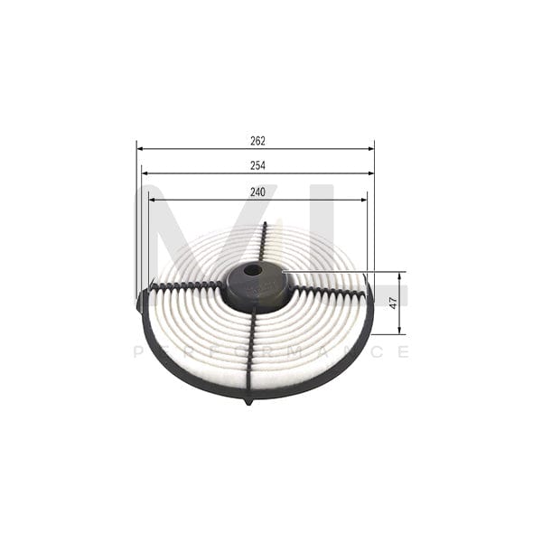 BOSCH Air Filter 1987429122 (S9122)