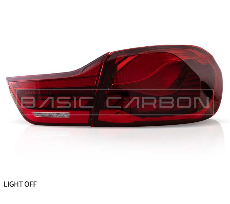 Basic Carbon BMW F32 F33 F36 F82 GTS Style LED Tail Lights (Inc. 430i, 435i, 440i & M4)
