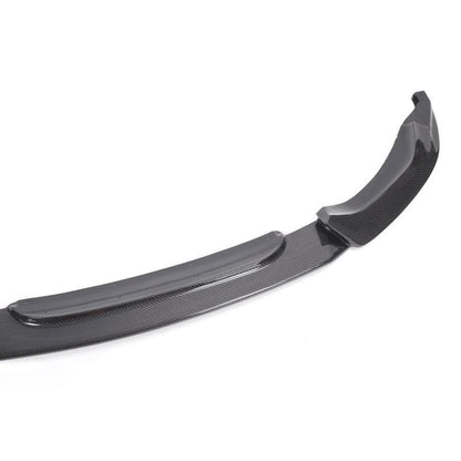 Basic Carbon BMW F80 F82 F83 F33 F83 Varis Style Carbon Fibre Front Lip Spoiler (M3 & M4) - ML Performance UK