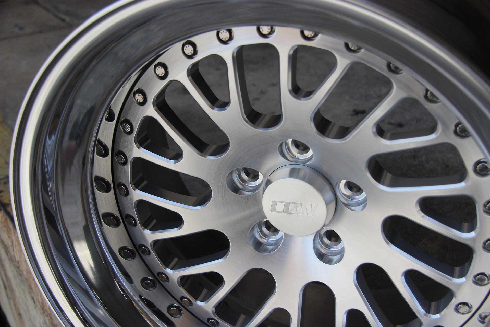 CCW Twisted Classic 3 Piece Modular Forged Wheel