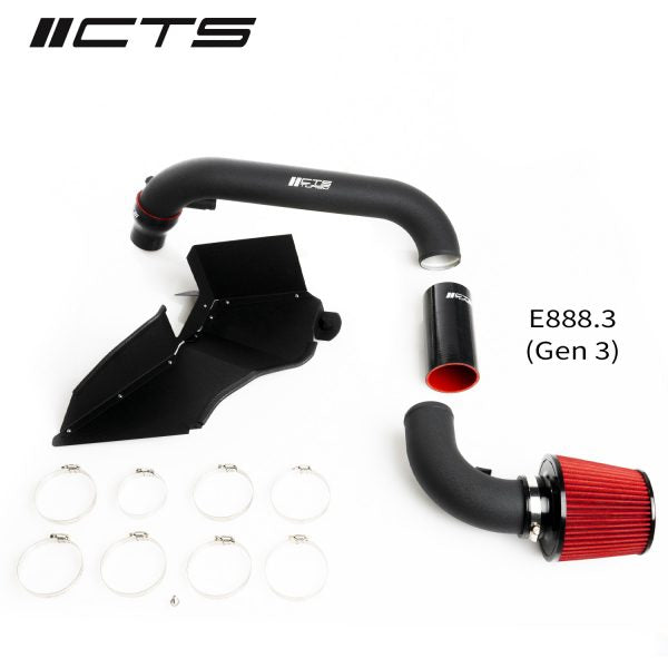 CTS Turbo Audi Volkswagen 3″ Air Intake System For 1.8TSI/2.0TSI - EA888.1 And EA888.3 Non-MQB (Inc. MK5 Golf GTI, MK5 Jetta & Beetle)