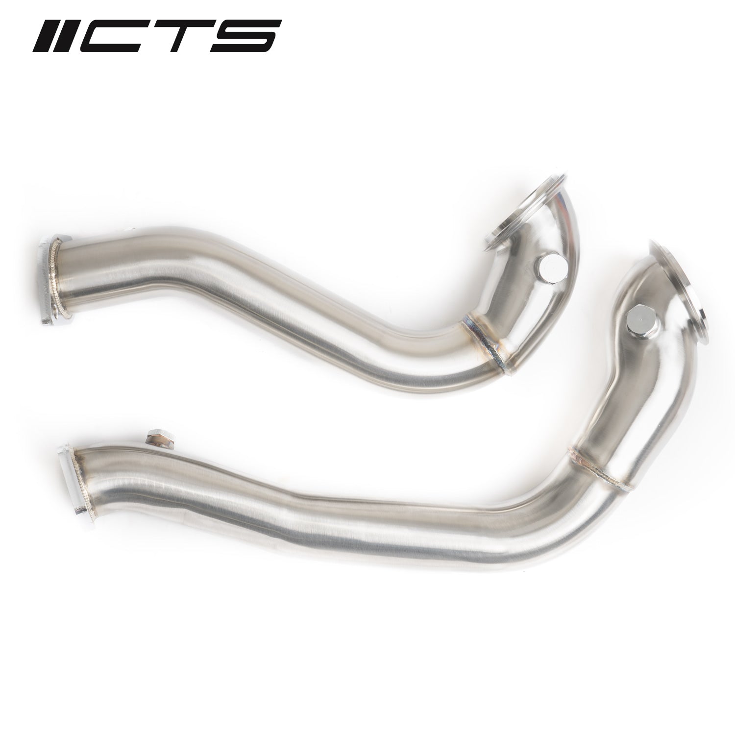 CTS Turbo BMW N54 E82 E88 E90 E92 2.5" Cast Downpipe Kit - RWD (135i & 335i) - ML Performance UK