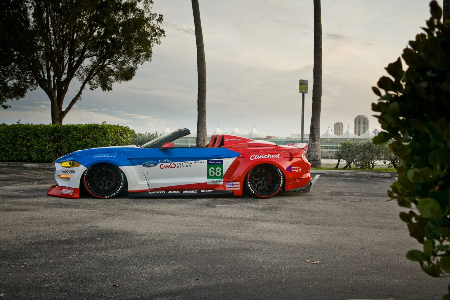 Clinched S550 2015+ Ford Mustang Spider Top | ML Performance UK Car Parts