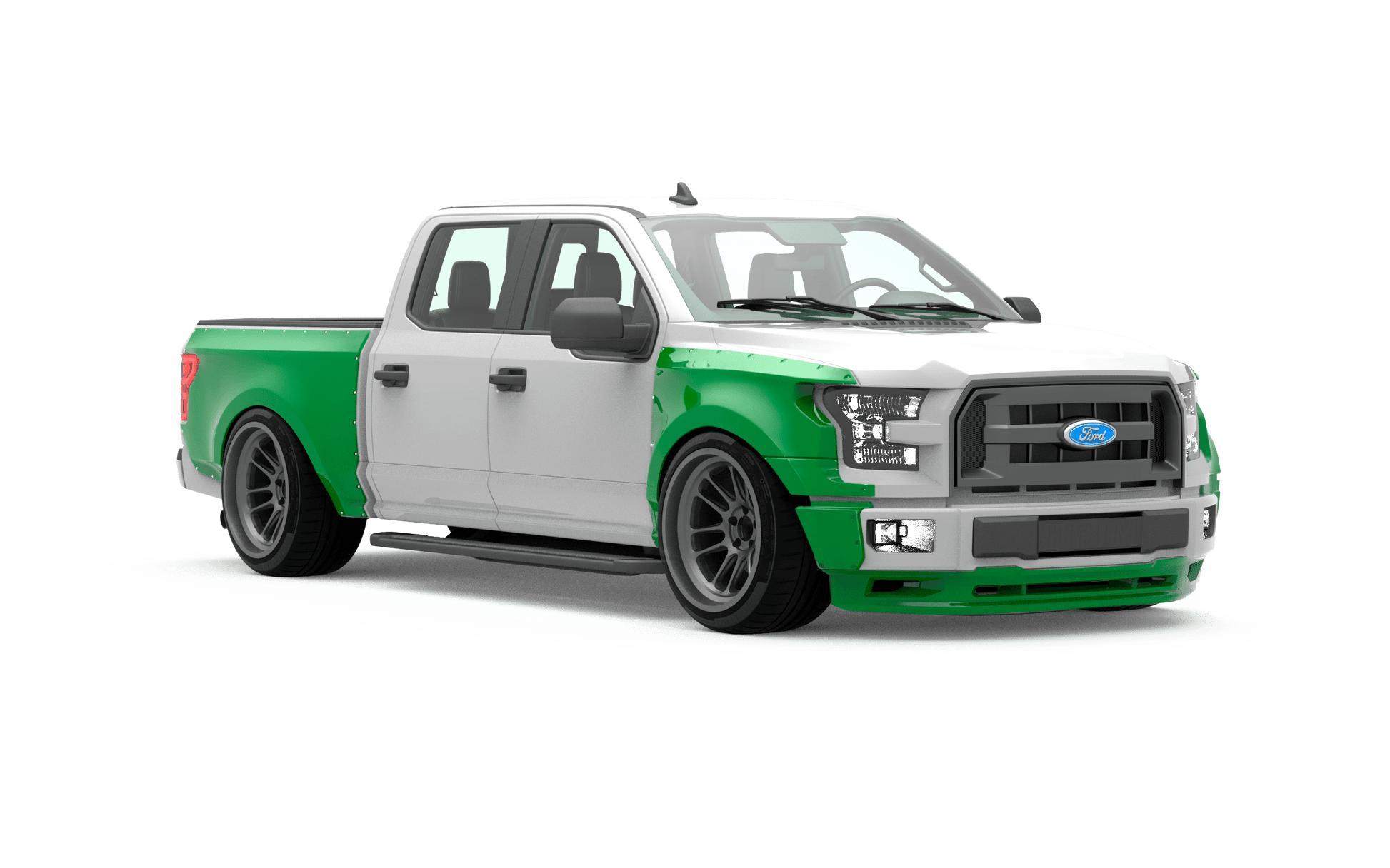 Clinched Ford F-150 (5.5 bed) Widebody Kit