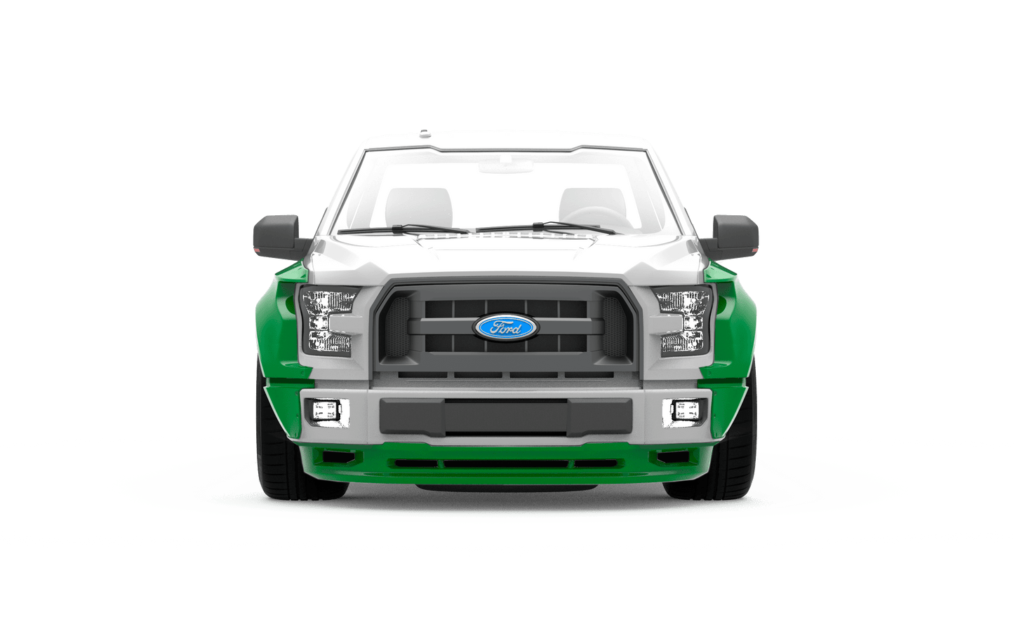 Clinched Ford F-150 (5.5 bed) Widebody Kit