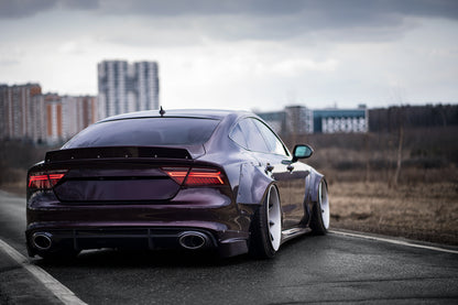Clinched Audi A7 S7 Ducktail Spoiler