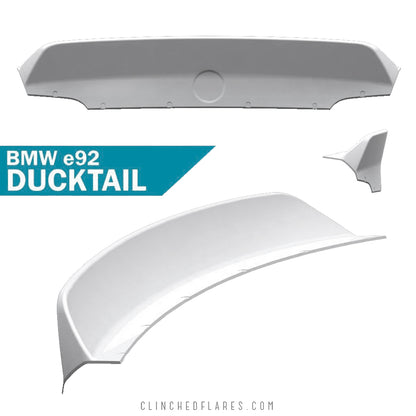 Clinched BMW 3-series/M3 E92 Ducktail Spoiler | ML Performance UK Car Parts