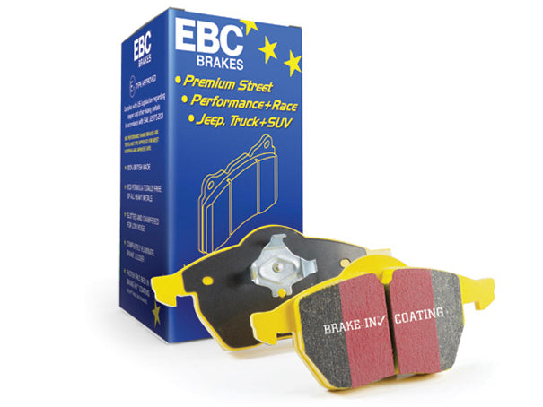 EBC Audi Lamborghini Volkswagen Front Yellowstuff Brake Pads (Inc. R8, RS4, RS6 & Gallardo) - Brembo Caliper | Supercar Parts UK