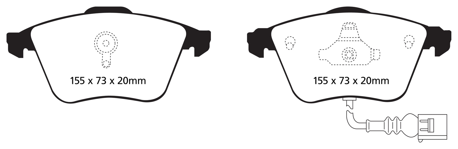 EBC Audi 8P S3 Yellowstuff 4000 Series Front Sport Brake Pads & USR Front Slotted Discs Kit - ATE Caliper | ML Performance UK