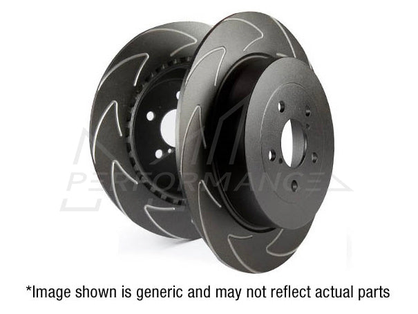 EBC Audi Seat Skoda Volkswagen BSD Series Sport Front Discs - ATE Caliper (Inc. 8S TT, 7N Alhambra, 5E Octavia & MK7 Golf GTI)  ML Performance UK