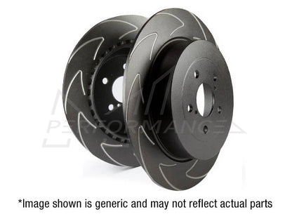 EBC Audi Seat Skoda Volkswagen BSD Series Sport Rear Discs - ATE Caliper (Inc. 8S TT, 7N Alhambra, 3V Superb & MK2 Tiguan) | ML Performance UK
