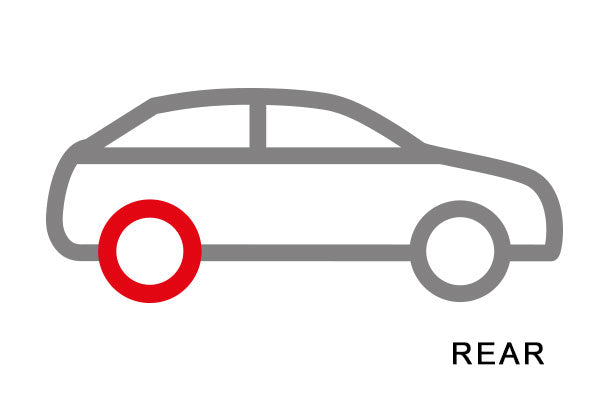 EBC Audi Seat Skoda Volkswagen Redstuff Sport Rear Brake Pads - Bosch Caliper (Inc. 8P A3, 1P Leon, 1Z Octavia & MK6 Golf)