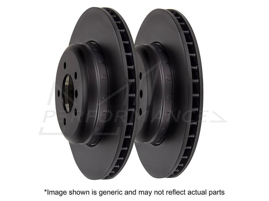 EBC BMW G01 G02 G20 G30 Premium OE Replacement Lightweight Riveted Rear Discs - TRW Caliper (Inc. 330i, 540i, 640i & Z4 30i) | ML Performance UK