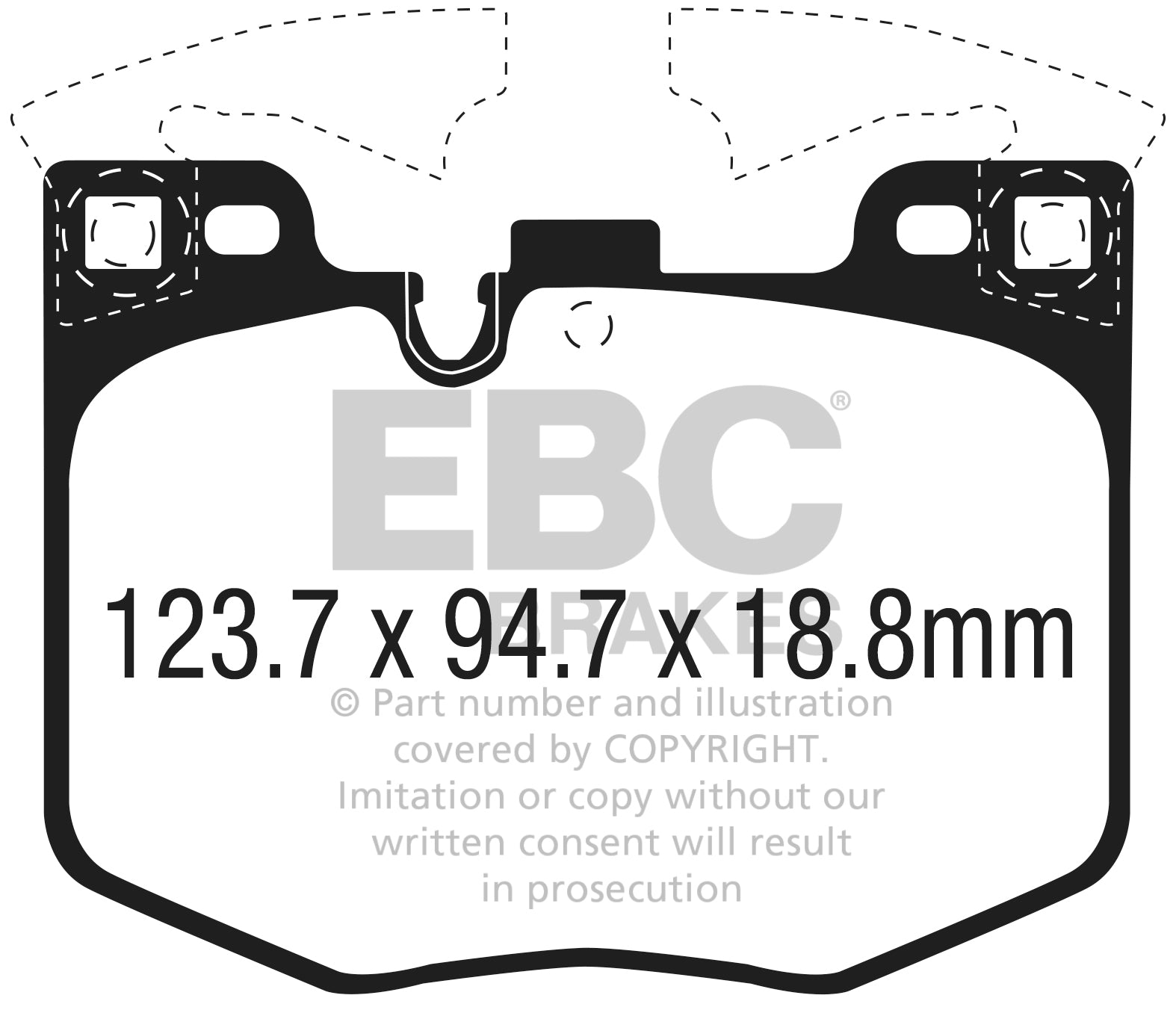 EBC BMW G11 G12 G30 G21 Yellowstuff 4000 Series Front Sport Brake Pads & Premium OE Replacement Riveted Discs Kit - Brembo Caliper (Inc. M340i, M550i, 640i & 750i) | ML Performance UK