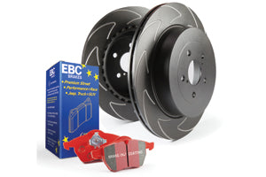 EBC Ford Mustang 5th Generation Front Redstuff Pad & BSD Blade Sport Disc Kit - ML Performance UK