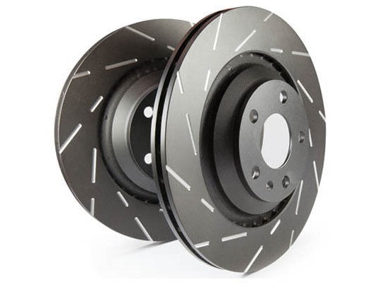EBC MINI F54 F55 F57 F60 USR Series Fine Slotted Brake Discs Front Discs (Inc. Cooper, Cooper Clubman & Countryman) - ML Performance UK