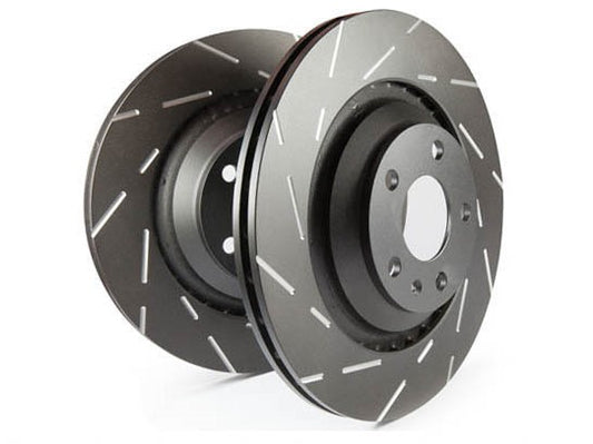 EBC MINI F54 F55 F57 F60 USR Series Fine Slotted Brake Discs Rear Discs (Inc. Cooper, Cooper Clubman & Countryman) - ML Performance UK