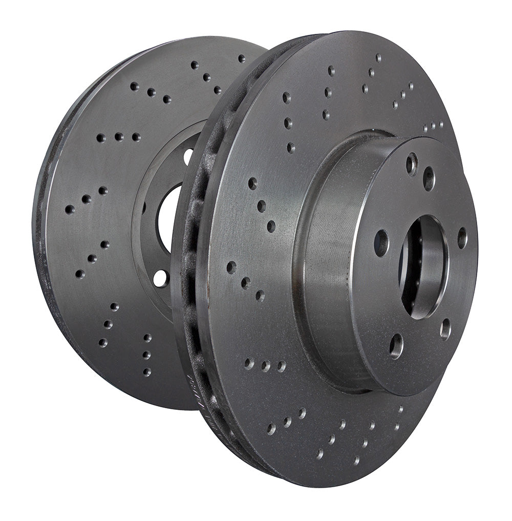 EBC Mercedes-Benz W176 X156 C/X117 Premium OE Replacement Front Discs - Brembo Caliper (A45 AMG, CLA45 AMG & GLA45 AMG) - ML Performance UK