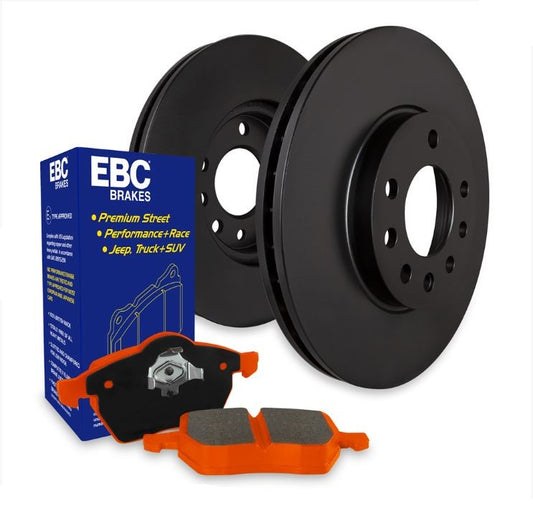 EBC Nissan Orangestuff Race Rear Brake Discs & Pads (Inc. R32 Skyline, R33 Skyline, Z32 300ZX & GZ32 300ZX) - Supercar Parts UK