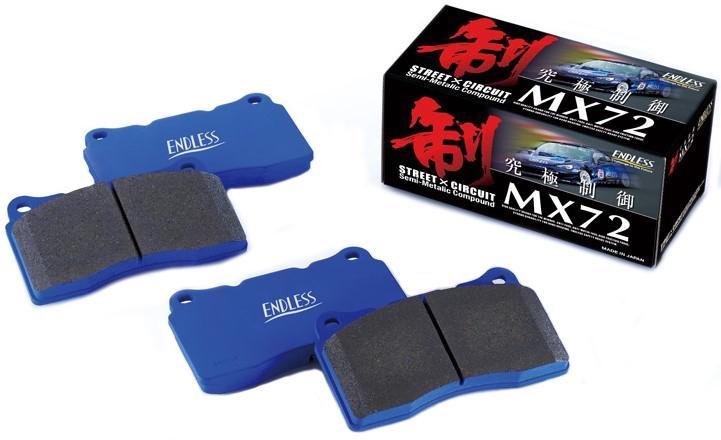 Endless BMW Toyota MX72 Front Sport Brake Pads for Road Use - 348mm Discs (Inc. G42 M240iX, G30 M340i, G15 840i and A90 GR Supra)