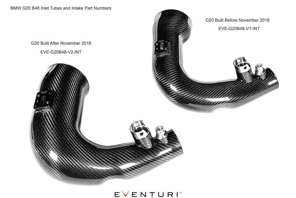 Eventuri BMW B48 G20 G21 Carbon Intake System (318i 320i(x) 330i(x) & 330e) - ML Performance UK