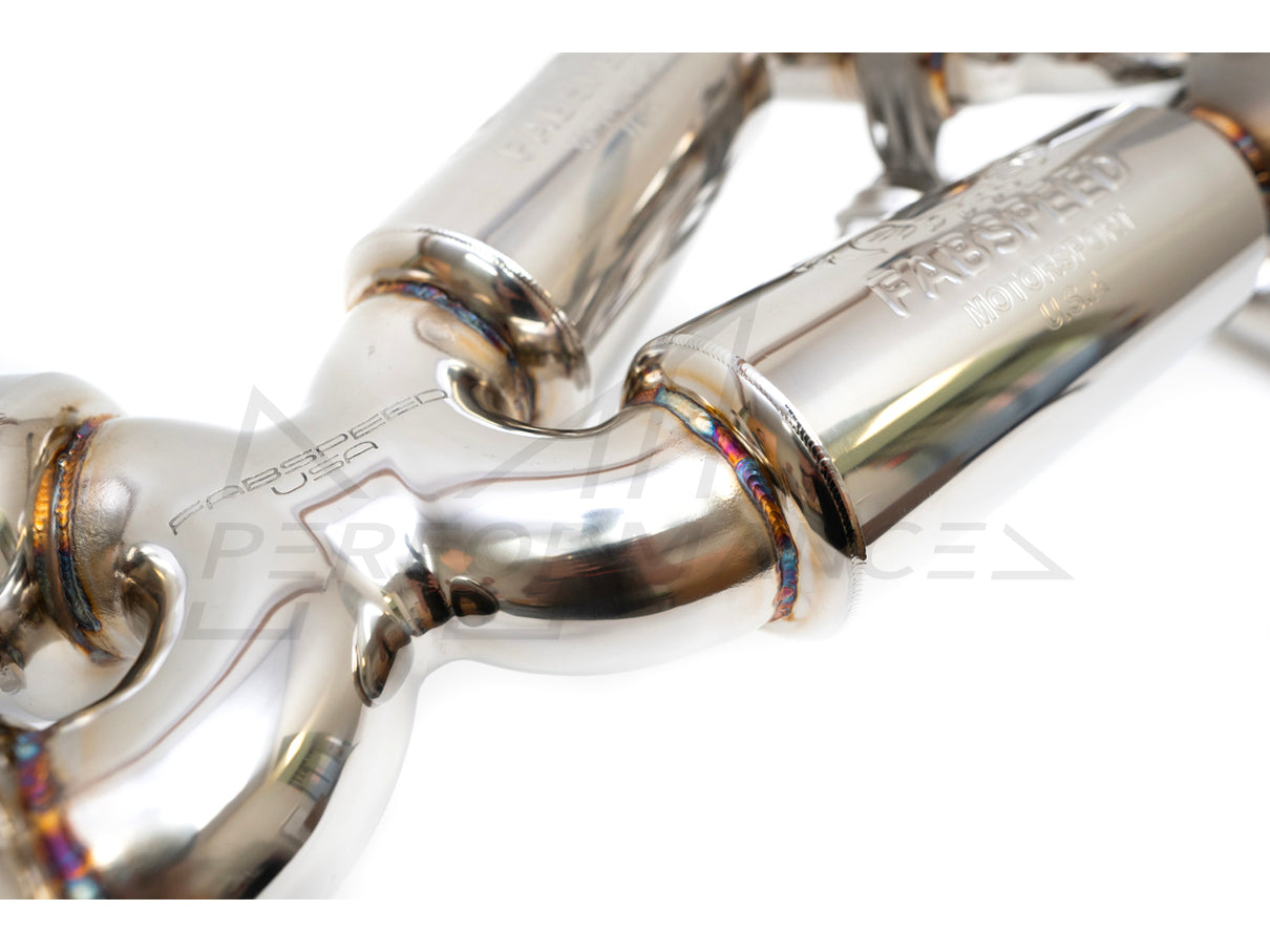Fabspeed Audi R8 V10 Valvetronic Supersport X-Pipe Exhaust System (2009 - 2015) - ML Performance UK