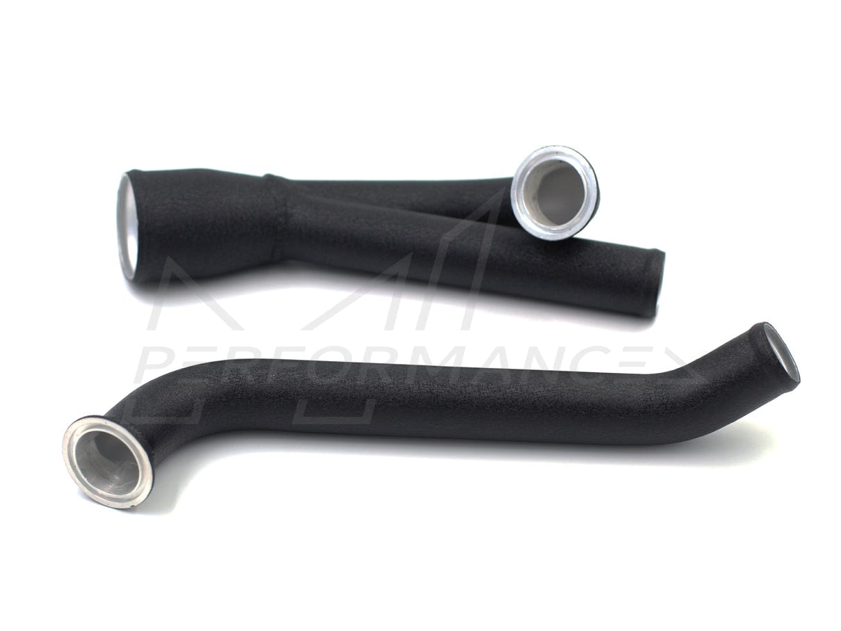 VTT N54 E60 E82 E89 E90 Aluminium Turbo Outlet with Hose Barb for GC Turbo (Inc. 1M, 335i, 525i & Z4 35i) - ML Performance UK