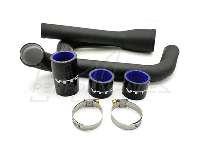 VTT N54 E60 E82 E89 E90 Aluminium Turbo Outlet with Hose Barb for GC Turbo (Inc. 1M, 335i, 525i & Z4 35i) - ML Performance UK