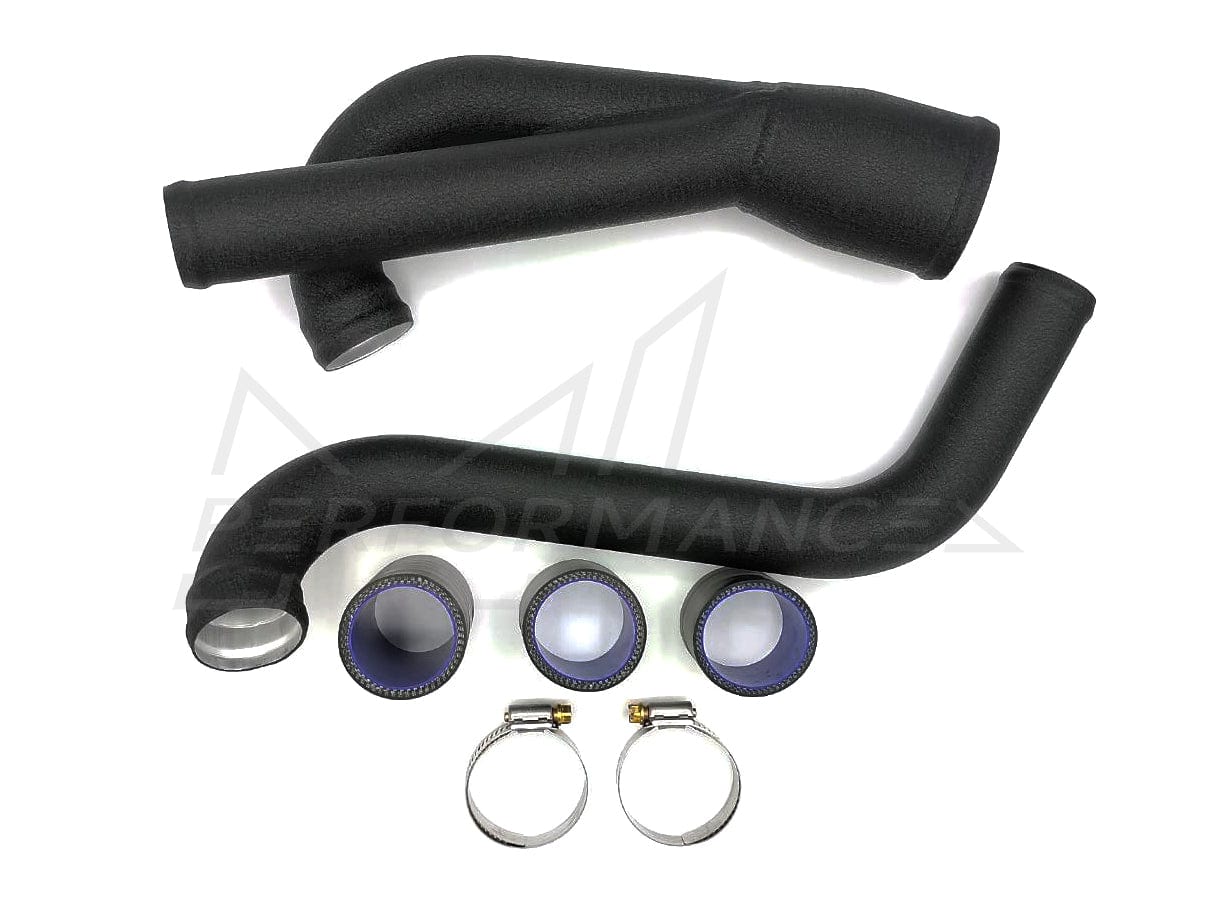 VTT N54 E60 E82 E89 E90 Aluminium Turbo Outlet with Hose Barb for GC Turbo (Inc. 1M, 335i, 525i & Z4 35i) - ML Performance UK