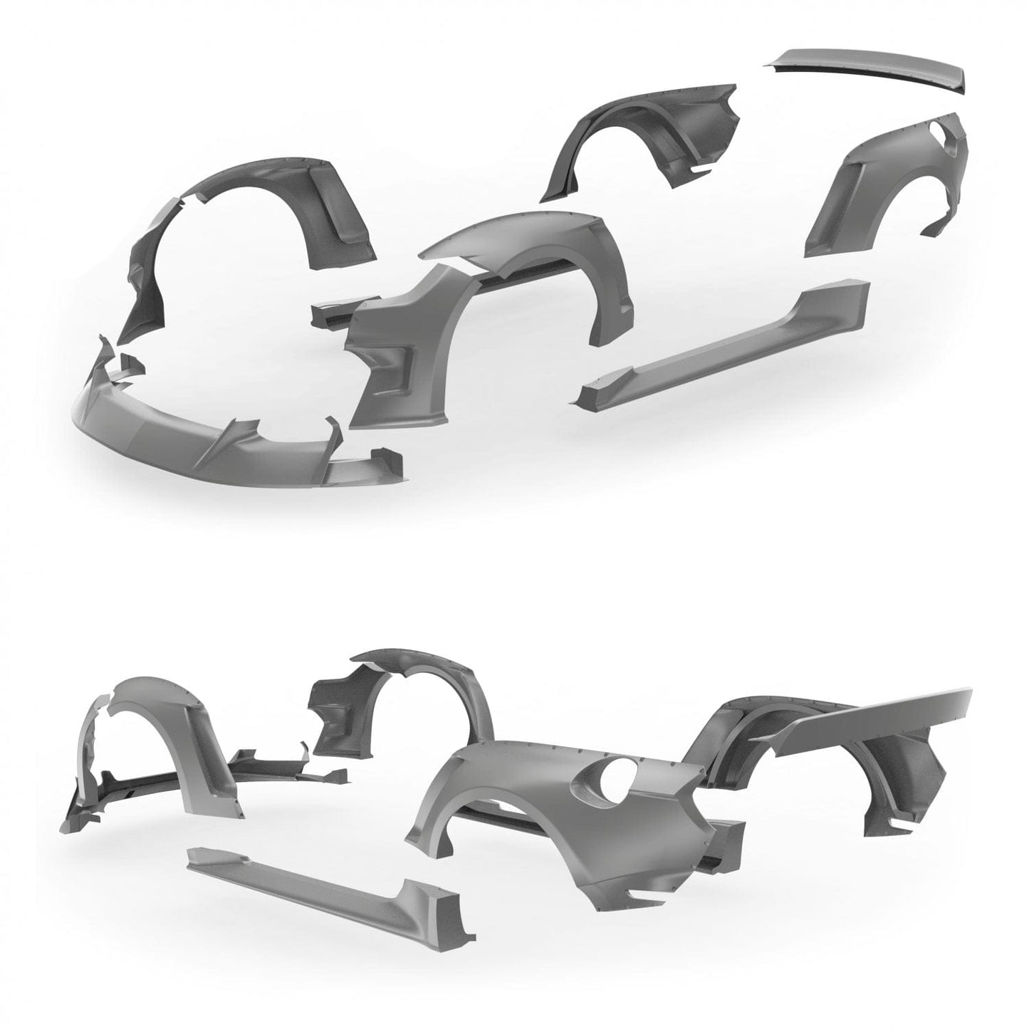 Clinched 2018 Ford Mustang Widebody Kit