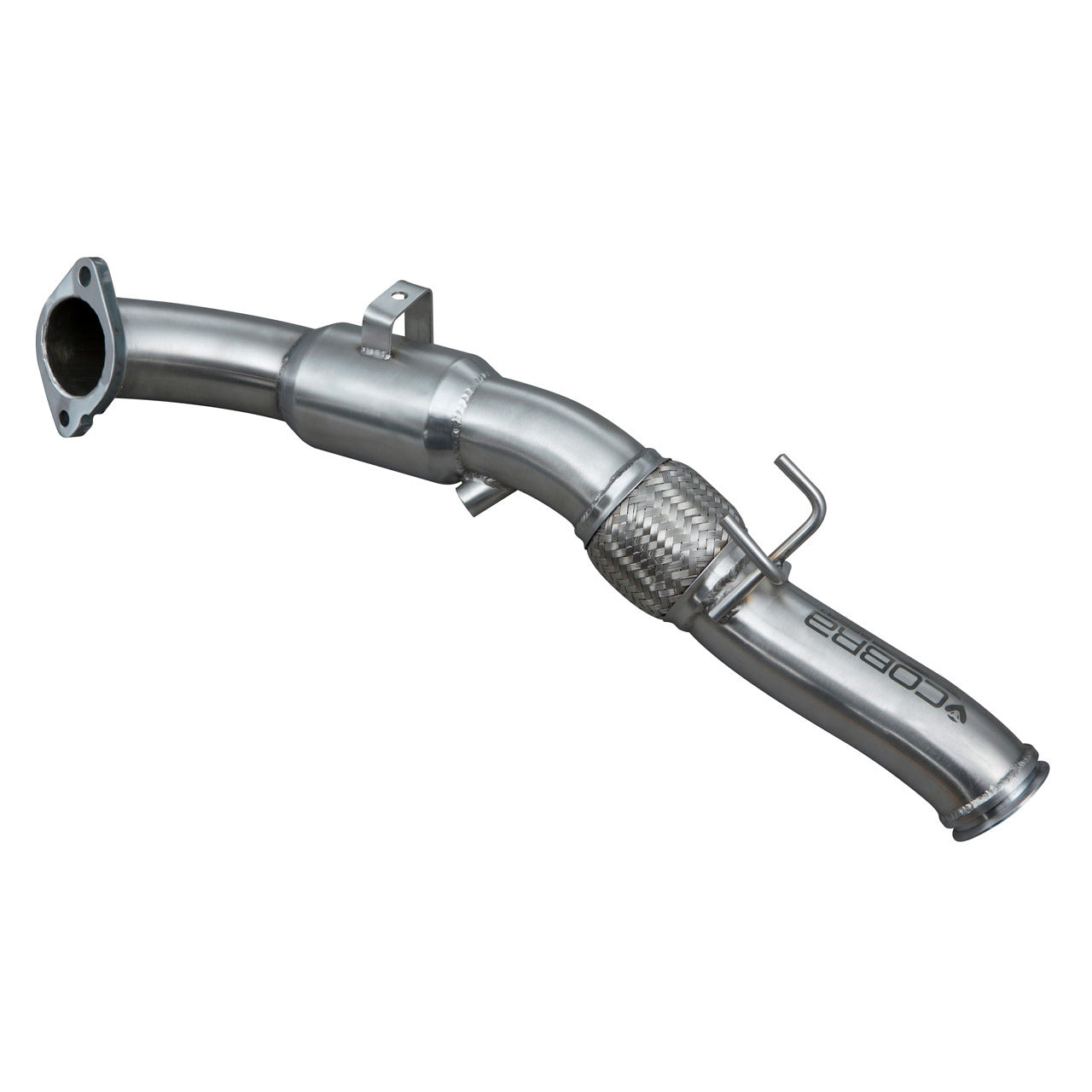 Cobra Exhaust Ford Focus RS (MK3) Downpipe Sports Cat / De-Cat Performance Exhaust | ML Performance UK Car Parts