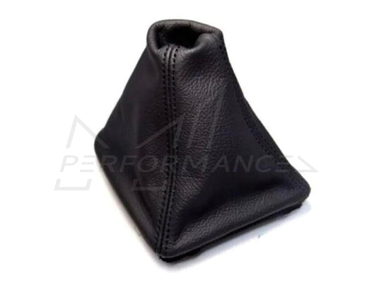 Genuine BMW E46 Black Leather Gear Lever Cover (Inc. 325ti, 328i, 330Ci & 330i) - ML Performance UK