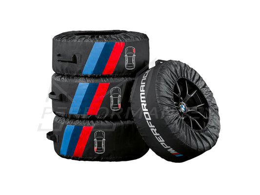 Genuine BMW F10 F30 F90 G20 M Performance Tyre Storage Bag Set (Inc. 320i, 530i, M3 & M5) - ML Performance UK