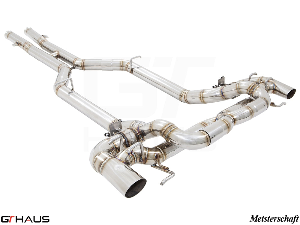 GTHaus Mercedes-AMG C190 M178 Meisterschaft Performance Cat-Back Exhaust System (AMG GT, GT S & GT C) - ML Performance UK
