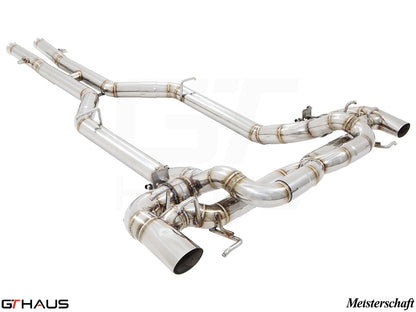 GTHaus Mercedes-AMG C190 M178 Meisterschaft Performance Cat-Back Exhaust System (AMG GT, GT S & GT C) - ML Performance UK