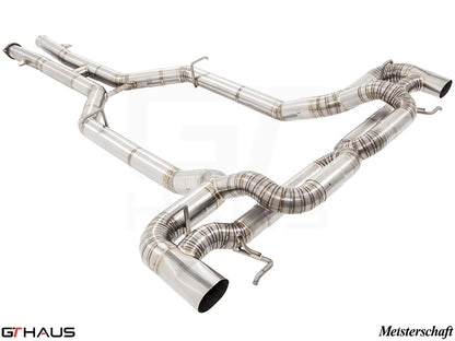 GTHaus Mercedes-AMG C190 M178 Meisterschaft Performance Cat-Back Exhaust System (AMG GT, GT S & GT C) - ML Performance UK