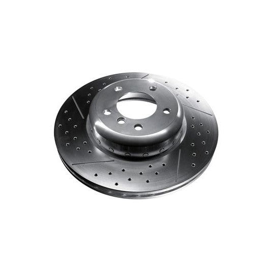 Genuine BMW E82 E88 324x22mm Drilled & Ventilated Rear Brake Disc (123d & 135i) - ML Performance UK