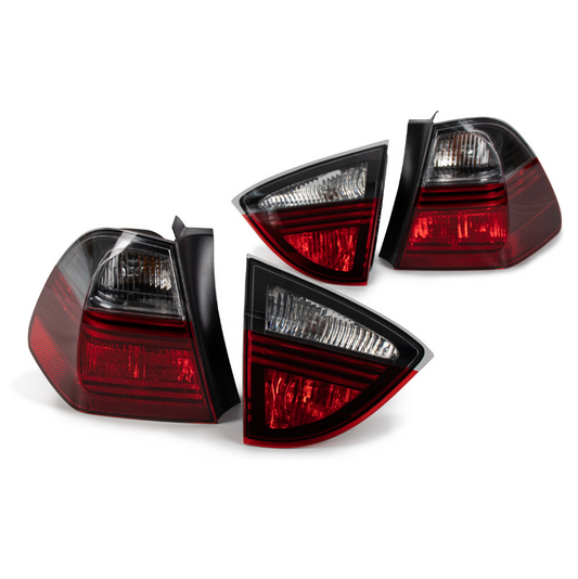 Genuine BMW 63210411414 E91 Touring Black Line Rear Taillight Kit (Inc. 325i, 328i, 330d & 335xi)