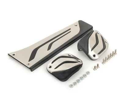 Genuine BMW F10 F20 F30 G30 M Performance Stainless Steel Pedals - Manual LHD (Inc. 320i, 530i, 640i & M3) - ML Performance UK