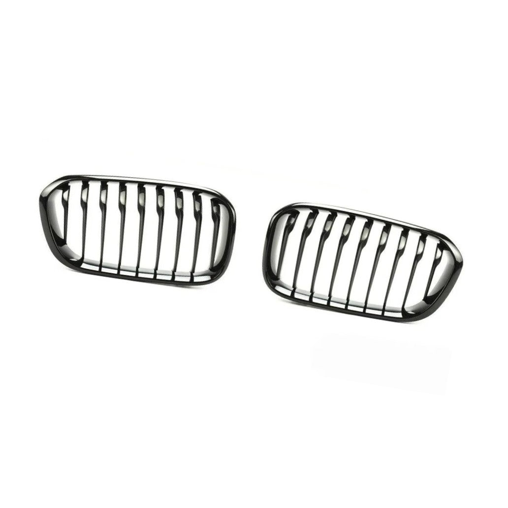 Genuine BMW F20 F21 LCI M Performance Gloss Black Kidney Grilles - Pair (Inc. 120dx, 125i, M135i & M140ix) - ML Performance UK