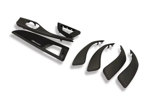 Genuine BMW F20 LCI LHD Carbon & Alcantara Interior Trim Covers (Inc. 118i, 120d, M135i & M140i) - ML Performance UK