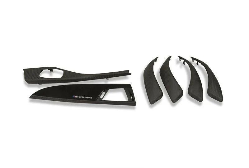 Genuine BMW F20 RHD Carbon & Alcantara Interior Trim Covers (Inc. 118i, 120d, M135i & M140i) - ML Performance UK