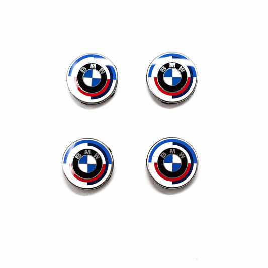 Genuine BMW F40 F90 G20 G30 50th Anniversary Floating Centre Wheel Cap Set (Inc. M135ix, M340i, M5 & M8) - ML Performance UK
