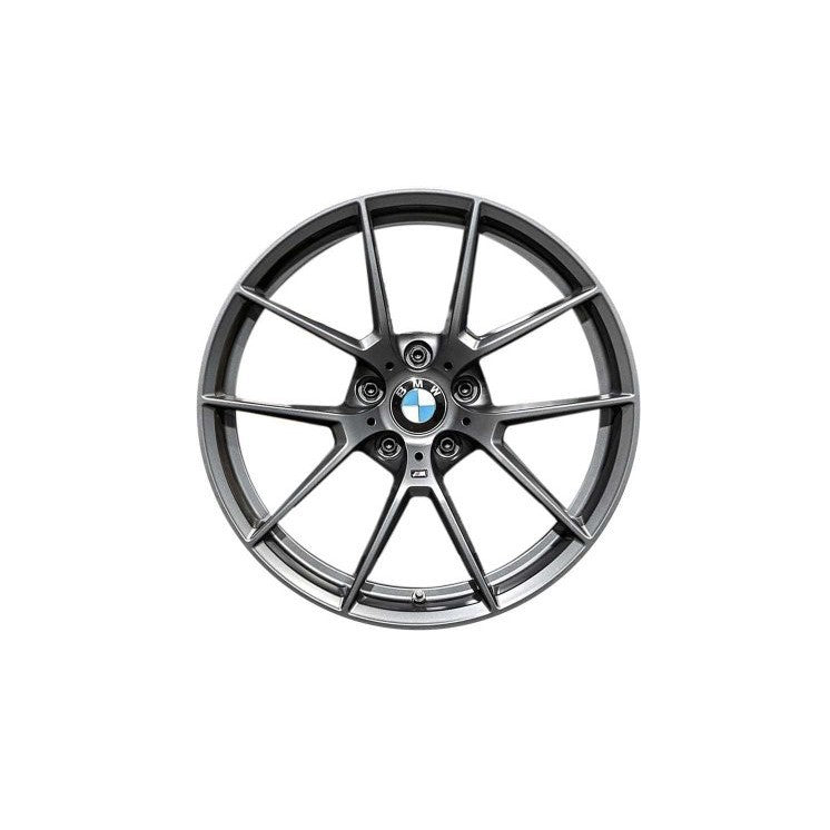 Genuine BMW F80 F82 20" Y-spoke 763M Orbit Grey Matte Rear Wheel (M3 & M4) - ML Performance UK