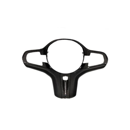 Genuine BMW F90 F91 G05 G06 G30 M Performance Carbon & Leather Steering Wheel Cover For Models With Heating (Inc. M550ix, X3 M, M5 & M8) - ML Performance UK