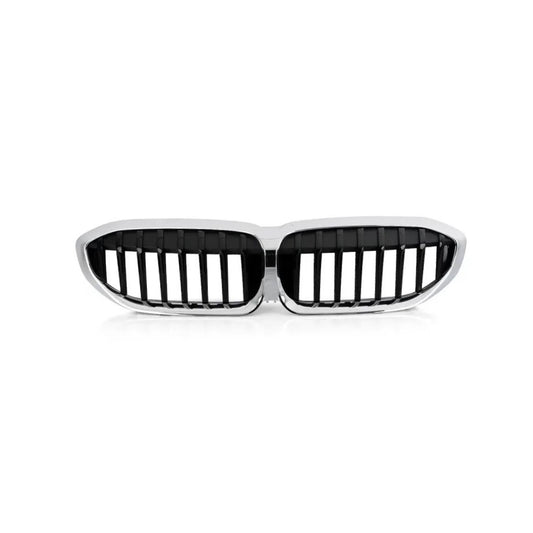 Genuine BMW 51137449428 G20 G21 Chrome Front Grille without Camera Cutout (Inc. 320i, 330d, 330e & M340i)